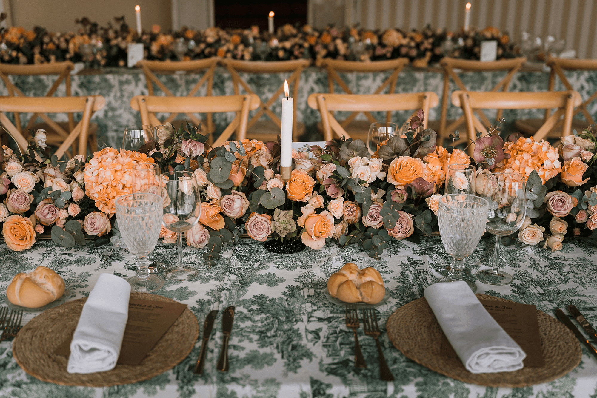 Decoración banquete